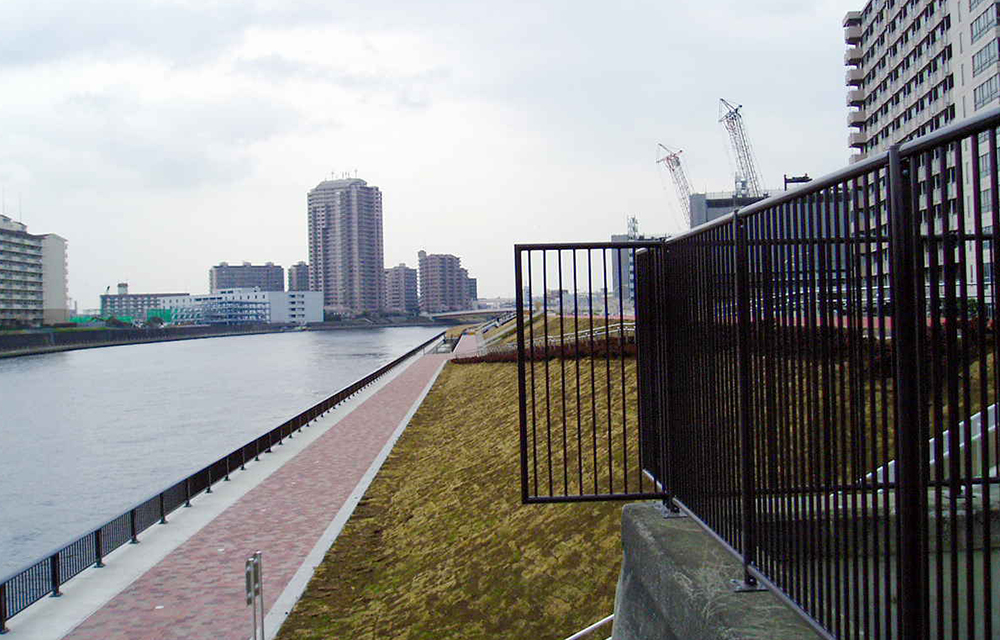 隅田川（白鬚西地区）修景工事（その5）